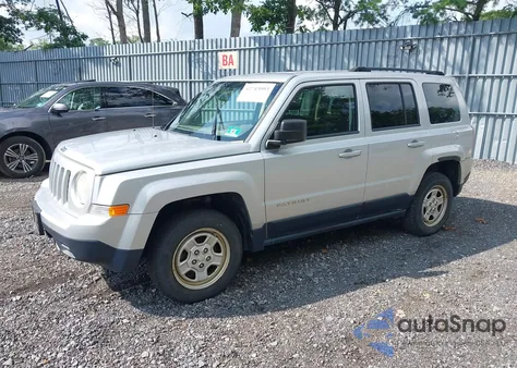 2012 Jeep Patriot Sport из США, поврежденный, VIN 1C4NJRBB5CD599755